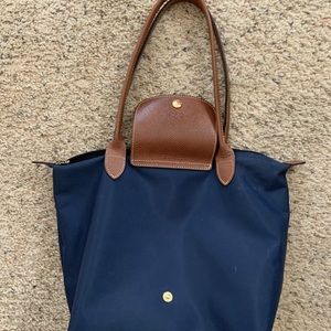 Longchamp Le Pliage Navy Purse